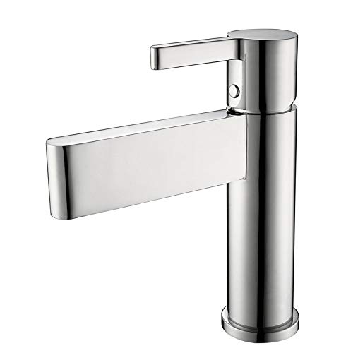 Mitigeur de lavabo de haute qualité JCAKES robinet monocommande chrome silver