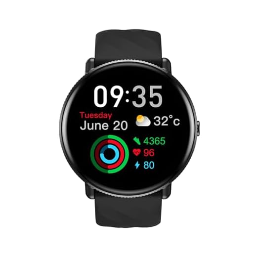 Zeblaze GTR 3 Pro Voice Calling Smart Watch AMOLED Display 316L Stainless Steel Fitness Smartwatch For Women Men (Black)