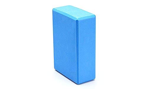 IRIS Fitness Yoga Block EVA Foam Brick Provides Stability Balance & Support, Improve Strength and Deepen Poses Exercise Blocks - Great for Yoga, Pilates, Workout, Fitness & Gym (Blue)-picture-10