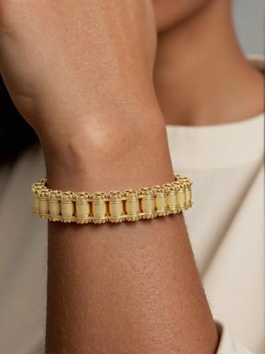 Men's Fashion Personalized Bracelet Titanium Alloy Bangle Cuban Link Curb Chain Bicycle Motorcycle Chain Stainless steel Polished Hip Hop Jewelry Cool Bracelet for Men4