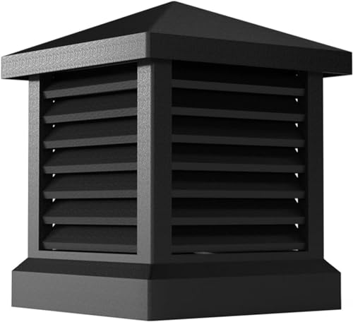 Tapa de chimenea cuadrada de aluminio extractor lluvia 2