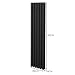 Imagen de Radiador De Columna Ovalada 1600mm x 360mm Vertical