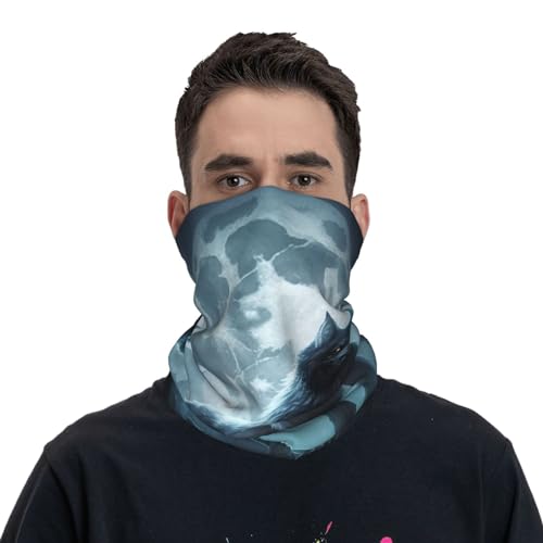 Full Moon Werewolf night Dark Neck Gaiter Face Cover Scarf Balaclava Bandana para Mujeres Hombres Bufanda Mascarilla para Motociclismo Ciclismo Ski Fiesta miniatura 2