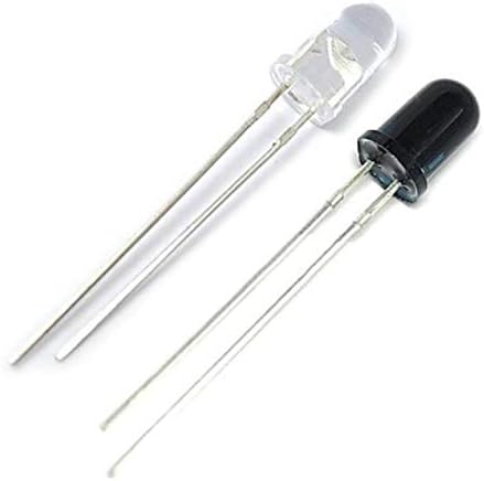 10 x LED 5 mm Infrared Emitter Receiver 940 nm Photo Diode Receiver Infrared Diodes