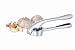 OTRON Premium Garlic Press, Stainless Steel, Garlic Mincer, Professional Heavy Duty, Soft-Handled, Crush Garlic Cloves, Ginger