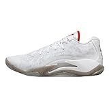 Jordan Zion 3 - Zapatos para hombre (DR0675-106, blanco/rojo universitario/gris cemento), Blanco/Rojo Universitario/Gris cemento, 42.5 EU