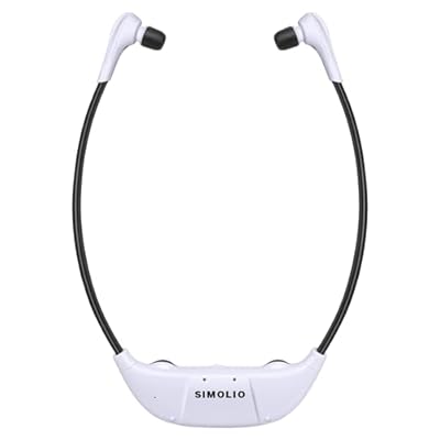 Simolio Headset Wireless Headphones For Tv Listening Hard Of