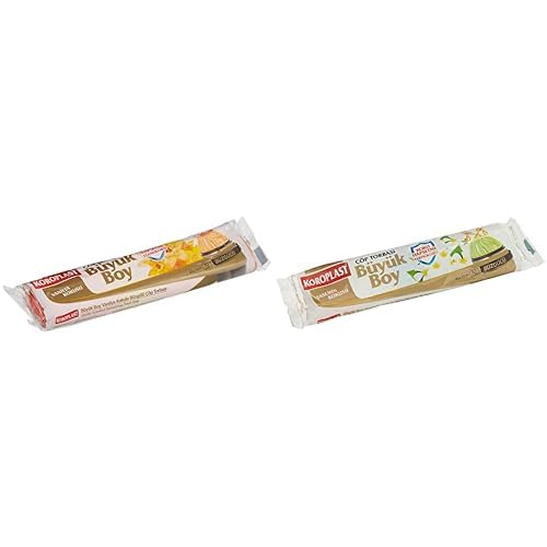 Koroplast VANİLYA Kokulu Büzgülü Büyük Boy Çöp Torbası 65 x 70 cm (1 x 10 adet) ve Koroplast Yasemin Kokulu Büzgülü Büyük Boy 10'lu Çöp Torbası 65 x 70 cm (1 x 10 adet)
