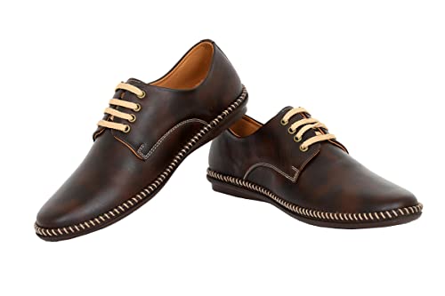 Image of BIGBOON Men's Casual Lace Up Derby Shoe Set of 1 Pair