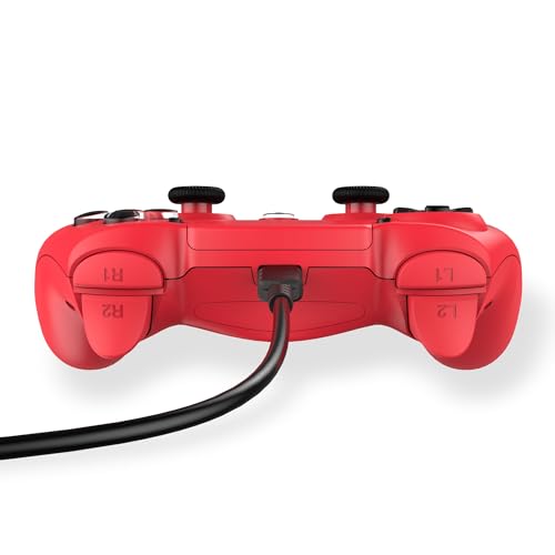 Freaks and Geeks - Wired Controller for PS4 with 3M Cable - Red - Image 3