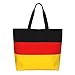 German flag Print Shoulder Bag â€“ Large Tote Bags for Women, Shopping & Travel, Lightweight, Beach Cosmetic Bag