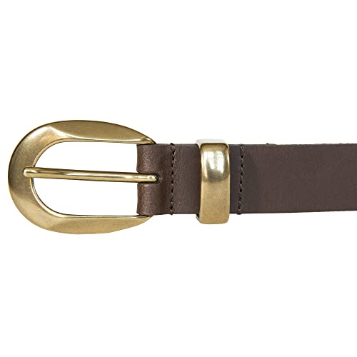 Lucky Brand Women's Leather Belt W/Harness Buckle, Brown, S #TOP1