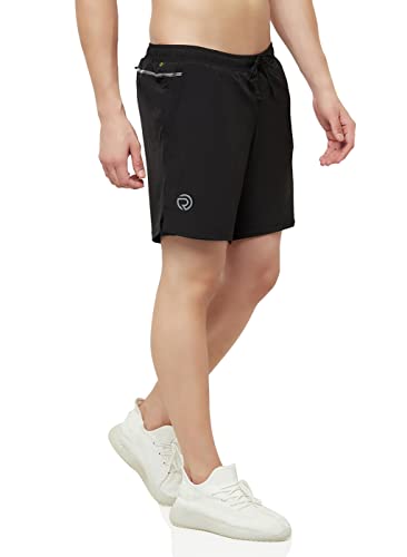 Image of TRUEREVO - 2 in 1 Running Sports Shorts for Men with Mobile Phone Pocket - Quick Dry & Lightweight Moisture-Wicking Active Wear, Gym Shorts for Men Workout - Double Layer Half Pant with Inner Tights