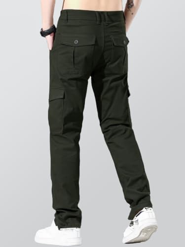 Image of TOPLOT Men's Cargo Pant | Multi-Pocket Functional Design | Durable Build with Comfortable Fit | Utility Style for Everyday Wear | Easy Movement Structure | Casual, Outdoor Activities & Travel (5212)
