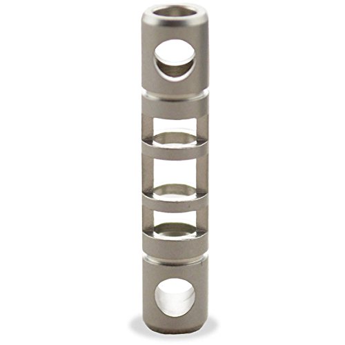 TEC-S311T Tandem Isotope Fob, a Stainless Steel housing for tritium vials - by TEC Accessories