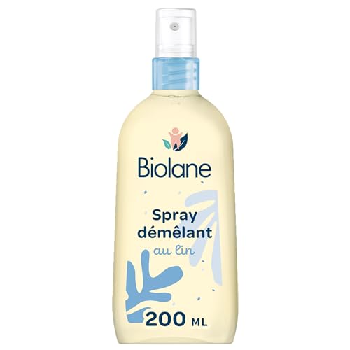 BIOLANE - Spray Démêlant Bébé – Démêle efficacement...
