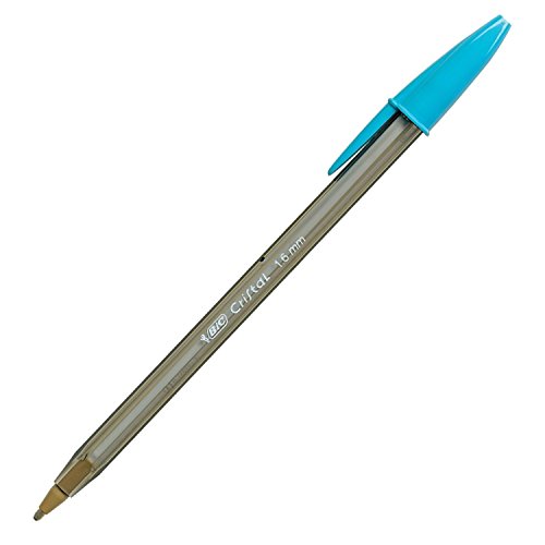 BIC 122268 Boligrafo Cristal Fun 1,6 Mm, Turquesa