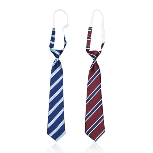 COACOM 2 Cravate Pour Enfants, Cravate De Patrouille Classique, Accessoires De Vêtements, Adaptés Aux Cérémonies, Performances, Mariages.