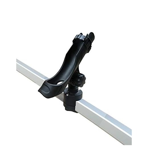 Brocraft Pontoon Boat Rod Holder/Fishing Rod Holder for Square Mount -Not Drilling Required