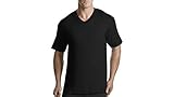 Harbor Bay by DXL Men's Big and Tall 3-pk. V-Neck T-Shirts Black 2XLT