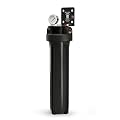 PRO+AQUA PRO-SCI Whole House Single Stage Carbon Infused Water Filter System with Pressure Gauge | Removes 99% of Chlorine, VOCs, Rust & Other Contaminants | Improves Tastes & Odor