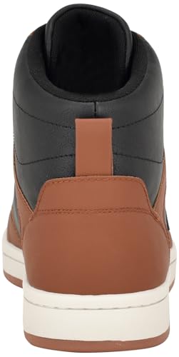 Guess Men's LUNY Sneaker, Cognac/Black 210, 83