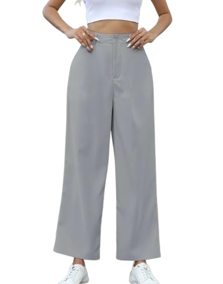 Image of CasualWear Regular Solid Trouser for Women, Trouser for Girls