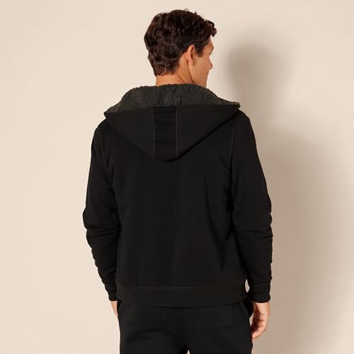 Amazon Essentials Hoodie For Men, Sherpa-Lined Full-Zip Fleece Sweatshirt2
