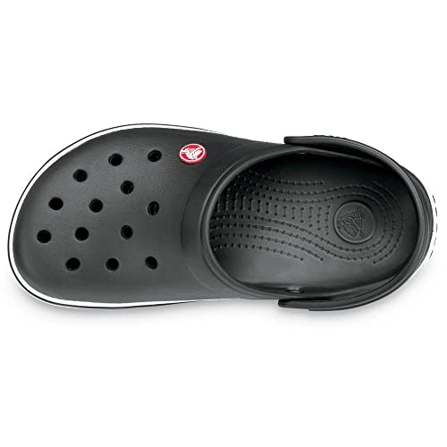 CROCS Crocband - Black - M12 , X11016-001-M12, Unisex Adult , Black , M12