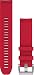 Produktbild Garmin Acc, MARQ, QuickFit 22m, Plasma Red, Silicone Strap, W125648127 (Plasma Red, Silicone Strap QuickFit, Band, Red, MARQ Adventurer, MARQ Athlete, MARQ Aviator, MARQ)
