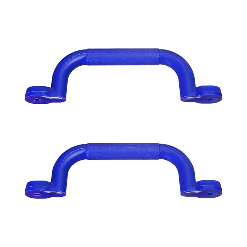 Retoo Klettergriffe Set 10 Stück für Kletterwand Outdoor & Indoor, 10 Klettersteine + 2 Haltegriffe mit Befestigung, bis 100 kg belastbar, Robustes Kunststoff, für Kinder