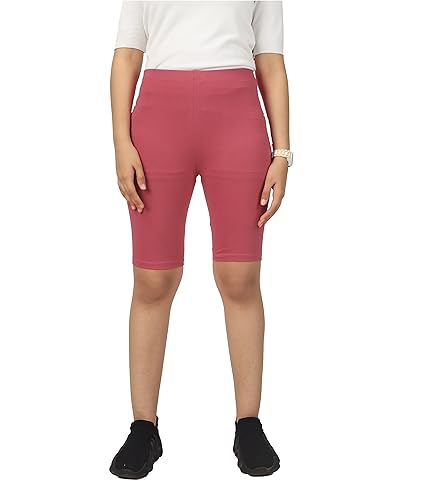 Image of KYDA Kids Girls's Stretchable Anti Bacterial Cycling Shorts, Yoga & Workout Gym Shorts