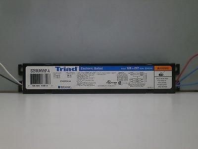 UNIVERSAL LIGHTING Technologies B259IUNVHP-A Universal Electronic Ballast for 1 OR 2 T8 Linear and U-Bend Fluorescent Lamps, 120/277 Volts (1/EA)