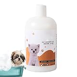 Professionelles Hundeshampoo, Natürliches Hundeshampoo | Feuchtigkeitsspendendes Shampoo für Katzen 500 ml | Sichere Badeflüssigkeit für Haustiere, natürliches Shampoo für Haustiere und Katzen