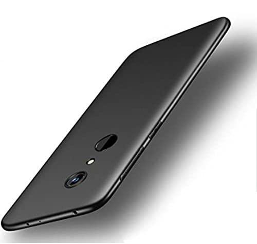 Image of Mobile Back Cover Case for Xiaomi Redmi 5 (Silicone Case|CameraProtection|Black SC1510)