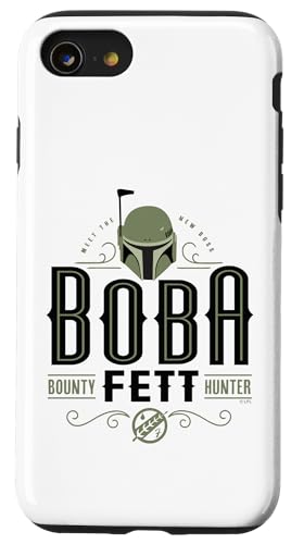 Coque iPhone SE 2020 7 8 Star Wars Le livre de Boba Fett