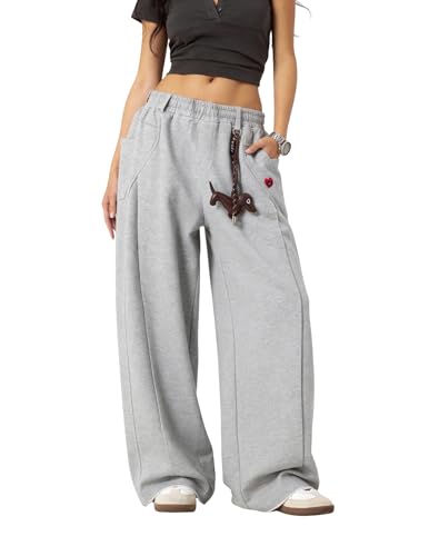 Amazon.com: Aelfric Eden Dachshund Keychain Baggy Sweatpants Wide