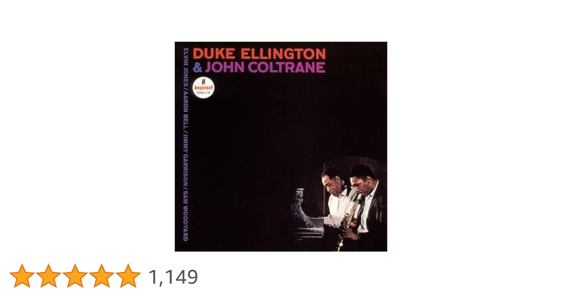 Amazon.co.jp: デューク・エリントン&ジョン・コルトレーン: ミュージック Amazon.co.jp: デューク・エリントン&ジョン・コルトレーン: ミュージック