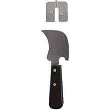 Quarter Moon Knife Groove Vinyl Floor Sciving leather cut trimming knife and weld seam guide Vinyl Weld Kit