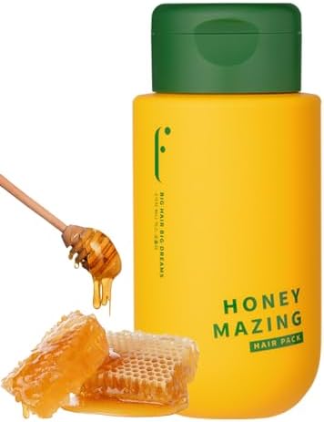 FLABOIS Hair Mask - Honeymazing with Mandarin, Floral & Fruity Scent, Deep Moisture Hair Treatment with Manuka & Desert Honey, Royal Jelly, Aloe Vera, and 4 Seed Oils for Dry, Damaged Hair, 10 Fl oz