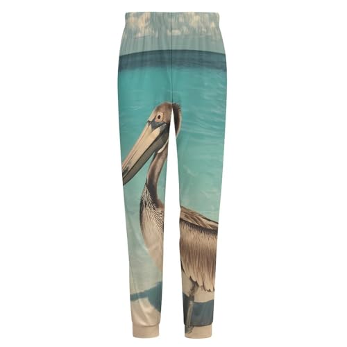 Pelican On The Beach Mens Pajama Pants Soft Lounge Pjs Bottoms Lightweight Sleepwear Pants3