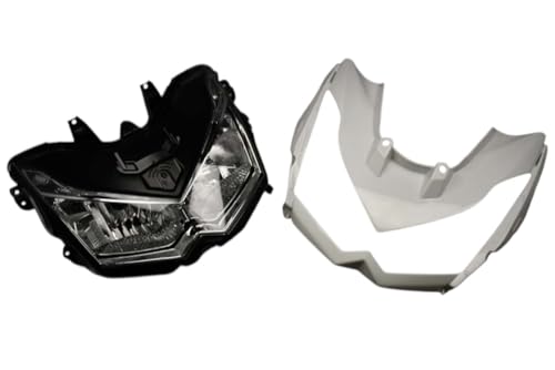 Tête de fourche Kawasaki Z1000 2010-2013 avec optique de phare avant non-peint