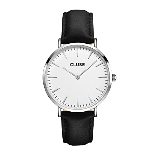 Cluse Reloj Analógico para Mujer de Cuarzo con Correa en Cuero CL18208