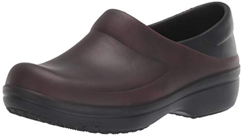 Crocs Women's Felicity Clog, Garnet/Black, 4 M US