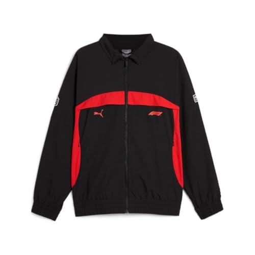 PUMA Men's Standard Formula 1 Track Jacket, Black SS24