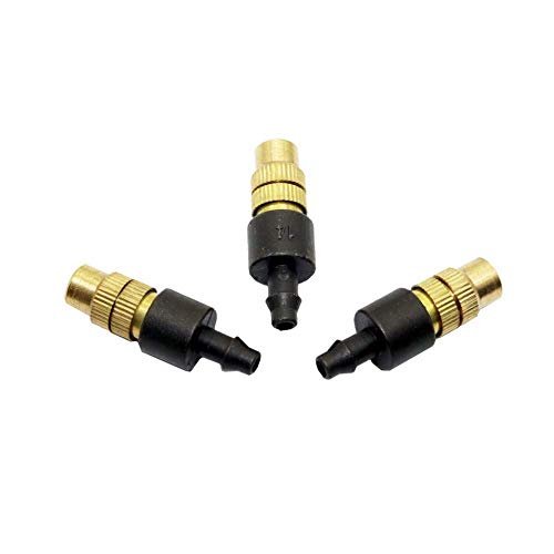 Spray 10 verstoven koper mist cooling nozzle verstuivingsmondstuk 4 / 7mm tuinslang irrigatie landbouw… - Image 4