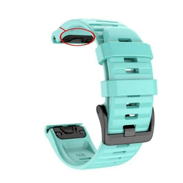 Bracelet silicone rapide pour montre Garmin Fenix 6X Pro 6 5X 5 3HR