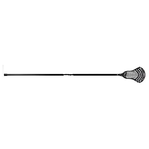 STX Lacrosse Stallion 200 Defense Complete Stick, Black