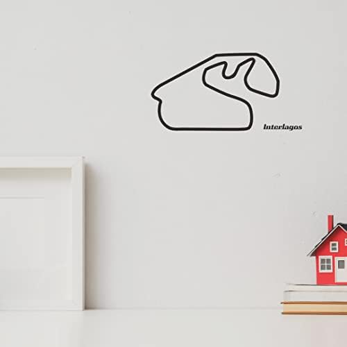 Pista Interlagos - Quadro, Decoração F1 Fórmula 1 - Toque 3d