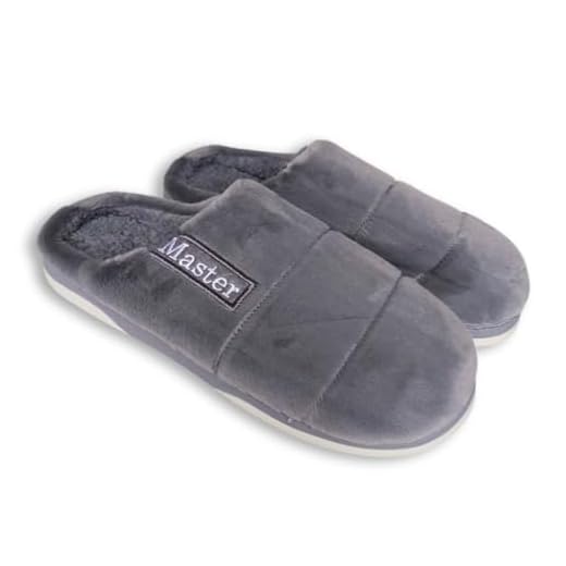 Pantufa Chinelo Premium Sola Antiderrapante Super Quentinha Pelucia Unissex Adultos Conforto Facilidade De Uso Tradicional Sapatilha Forração Pelo 100% Poliéster Cinza Com Pelinho Masculino Térmico Solado Resistente (CINZA, BR, Adulto, Numérico, 37.5)
